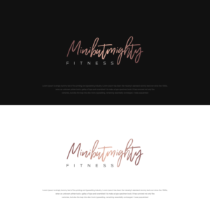 Minibutmighty Fitness | Logo Design by sushsharma99