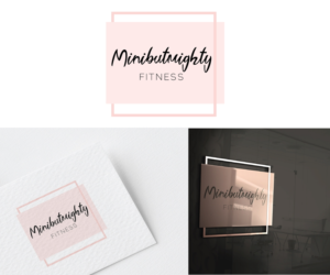 Minibutmighty Fitness | Logo Design by blackowl8
