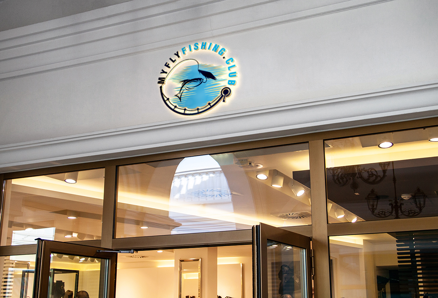 Logo-Design von Deziners Zone für MyFlyFishing.Club | Design #21443422