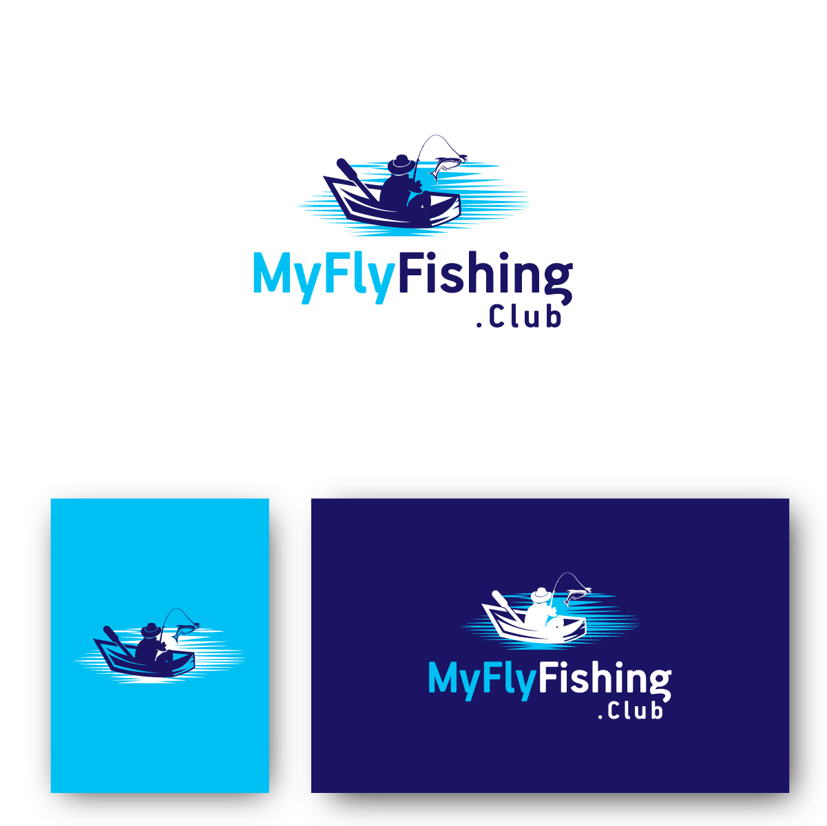 Logo-Design von Deziners Zone für MyFlyFishing.Club | Design #21443430