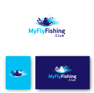 Logo-Design von Deziners Zone für MyFlyFishing.Club | Design: #21443430