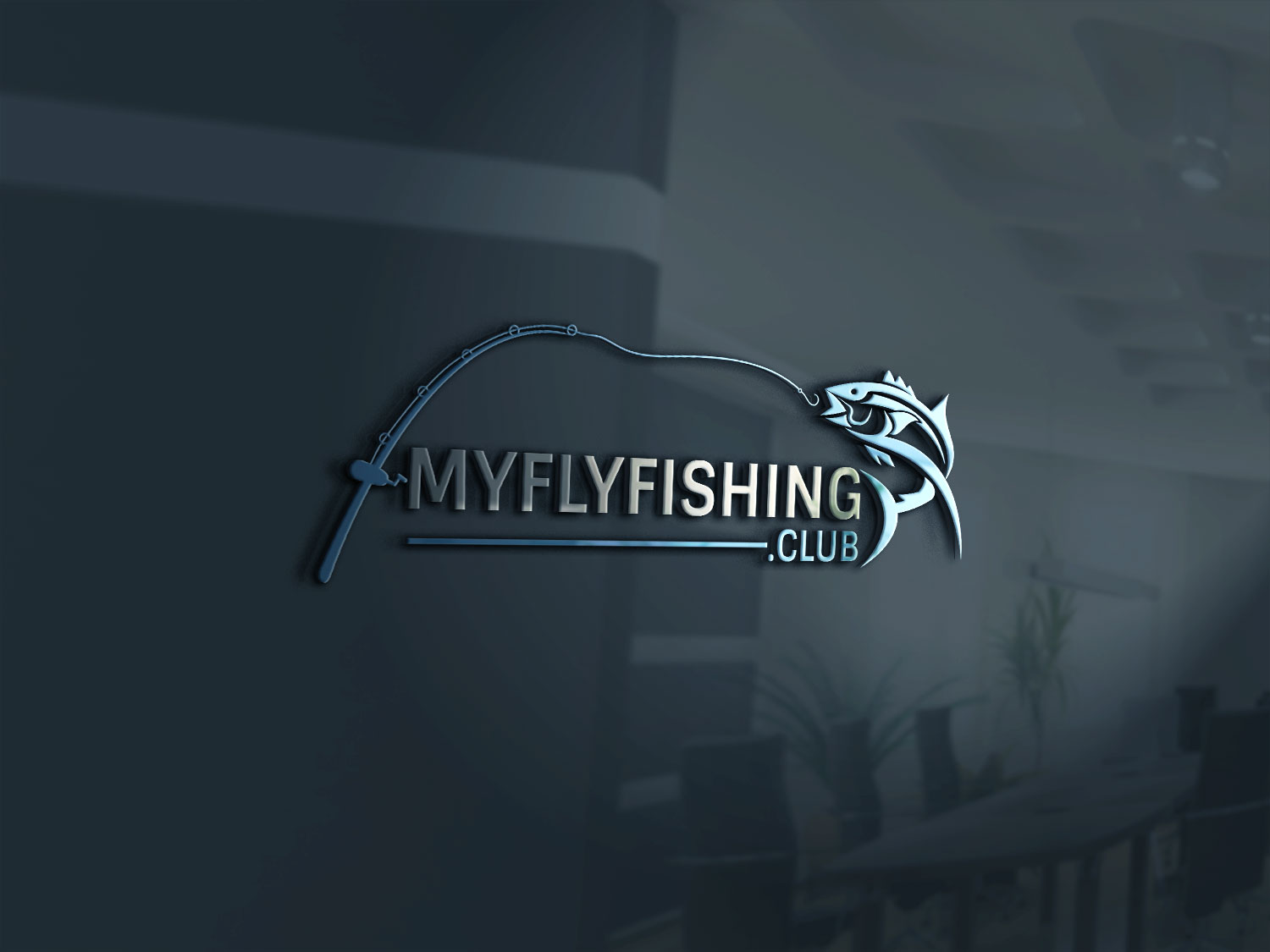Diseño de Logo por baki99 para MyFlyFishing.Club | Diseño #21442835