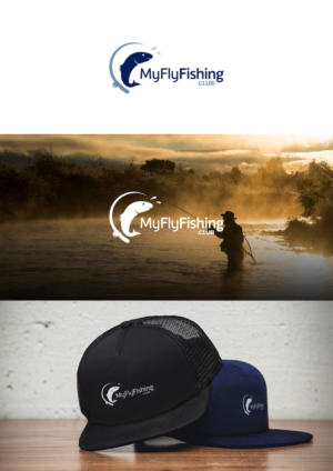 Logo-Design von christianpoetoe für MyFlyFishing.Club | Design: #21446534