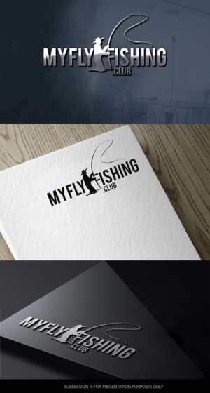 Logo-Design von graphicevolution für MyFlyFishing.Club | Design: #21452676
