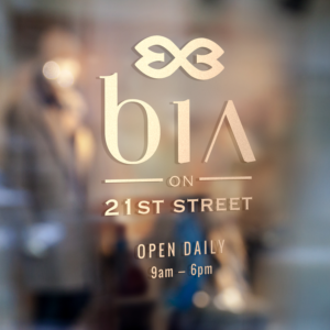 1. BIA          2. BIA on 21st  or Bia on 21st   (Slogan) Euro Inspired — Locally Grown | Logo Design by rls
