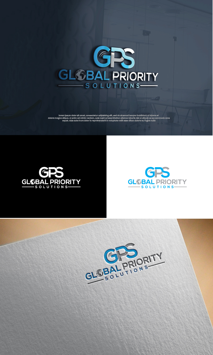 Logo Design by jarin 28 for Global Priority Solutions | Design #21686604