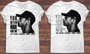 A Nipsey Hussle Tribute T Shirt Design | T-shirt Design by creative gravity