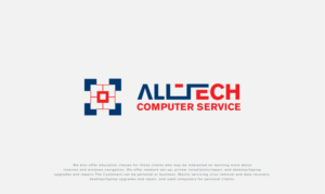 Logo Design by Mime Artworks for All Tech Computer Service  | Design: #21430206