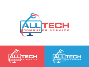 Logo-Design von design notebook für All Tech Computer Service  | Design: #21429084