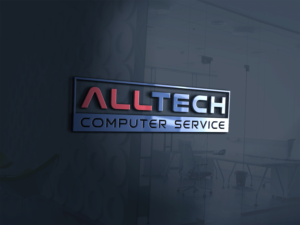 Logo Design by AktharArziki for All Tech Computer Service  | Design: #21427786