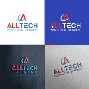 Logo Design by edo 5 for All Tech Computer Service  | Design #21431811