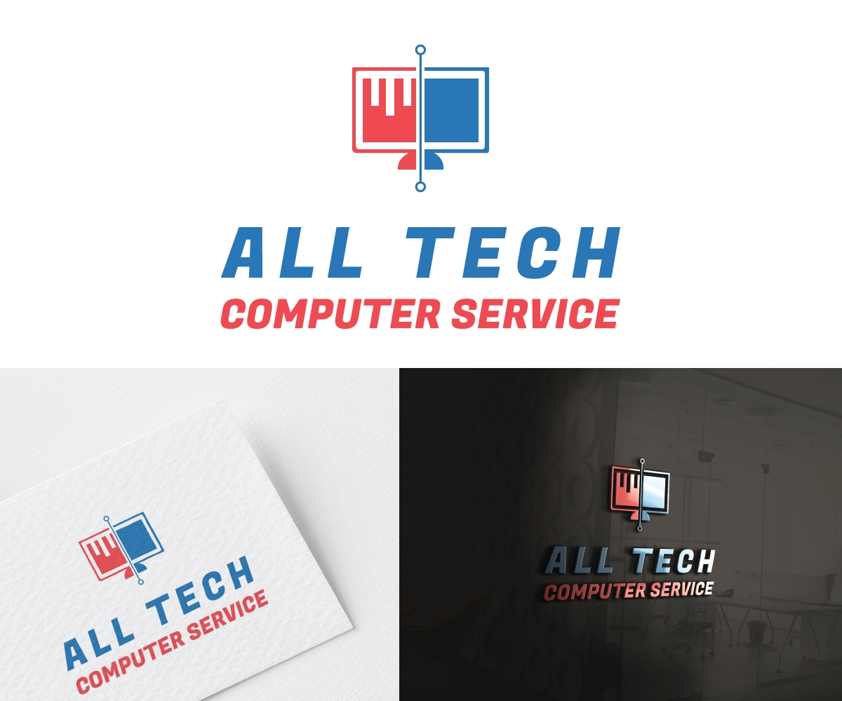 Design de Logo par blackowl8 pour All Tech Computer Service  | Design #21430524
