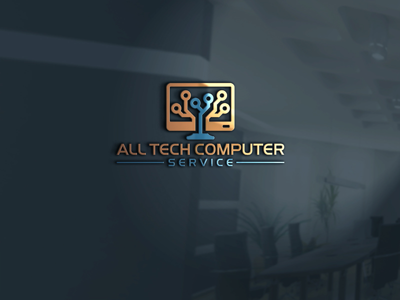 Logo Design by Create 3 for All Tech Computer Service  | Design #21429969