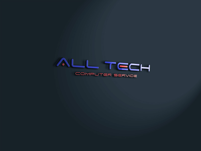 Logo Design by mdrh for All Tech Computer Service  | Design #21427613