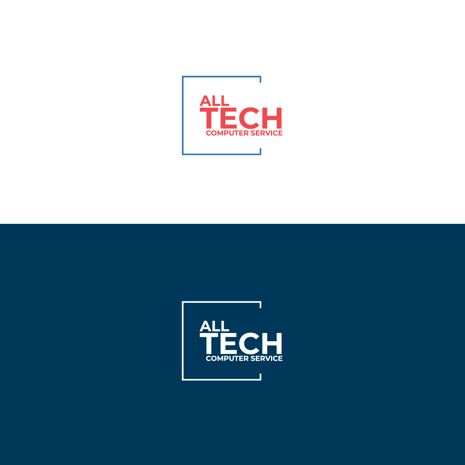 Logo Design by D Patel Graphic for All Tech Computer Service  | Design #21429510