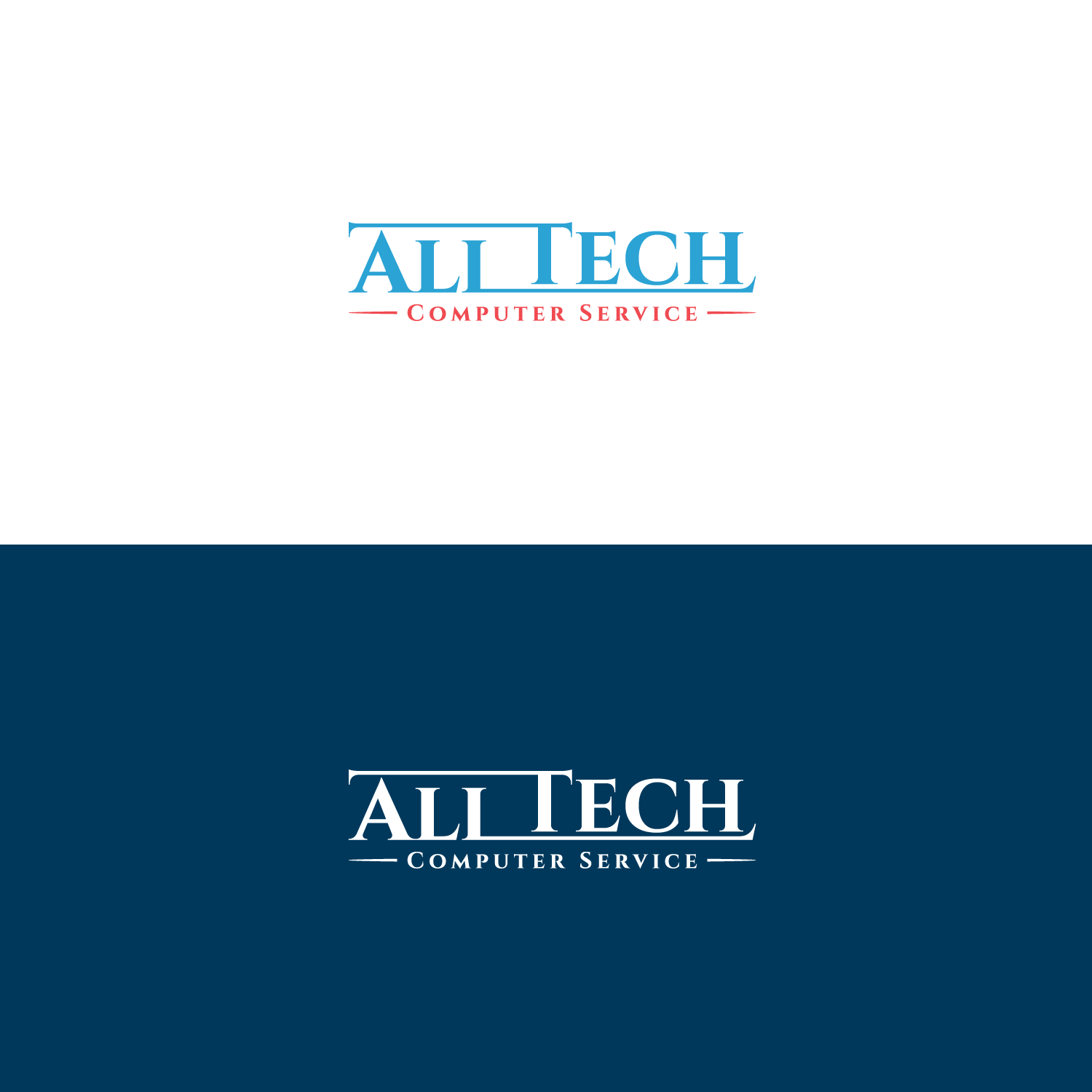 Logo Design by D Patel Graphic for All Tech Computer Service  | Design #21429511