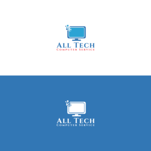 Logo Design by D Patel Graphic for All Tech Computer Service  | Design: #21429512