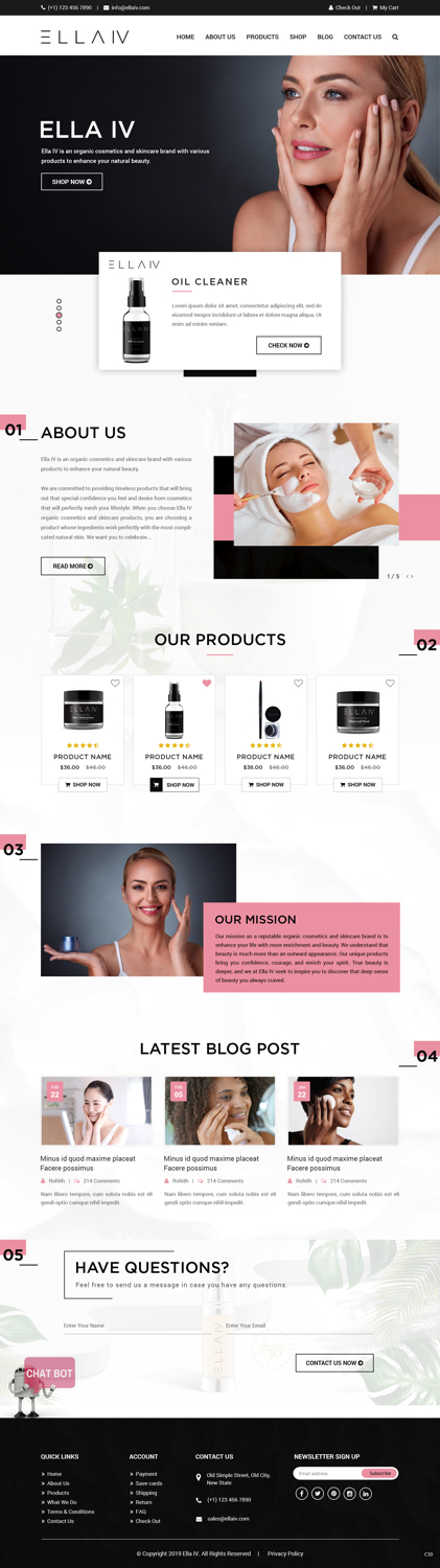 Web Design by pb for this project | Design #21444144
