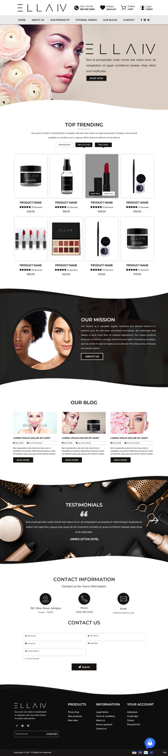 Web Design by pb for this project | Design #21444148