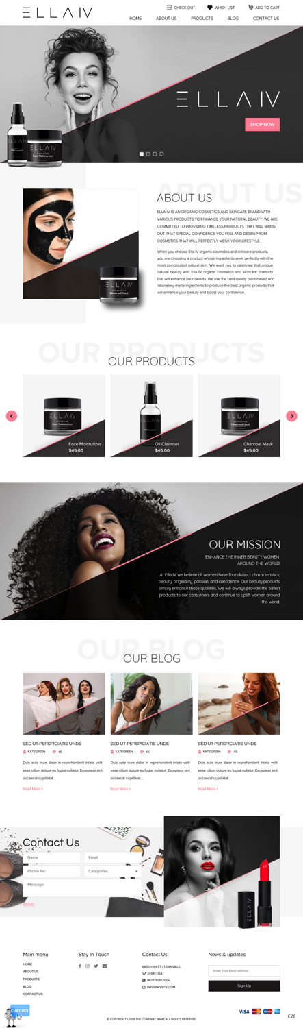 Web Design by pb for this project | Design #21444149