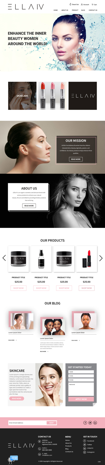 Web Design by pb for this project | Design #21444150