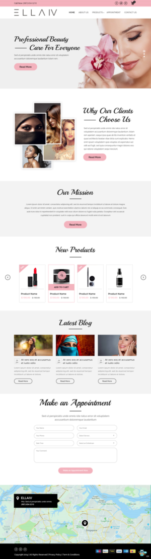Web Design by pb for this project | Design: #21444152