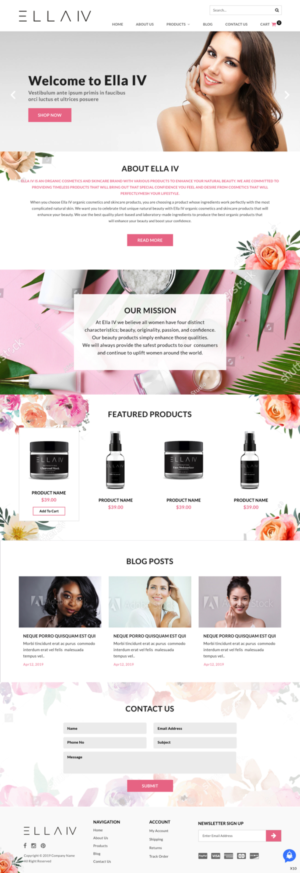 Web Design by pb for this project | Design: #21444154