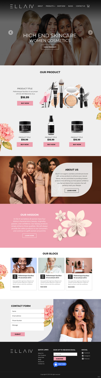 Web Design by pb for this project | Design #21444155