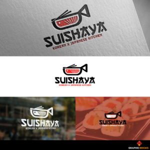 Suishaya          -    Korean X Japanese Kitchen | Logo Design by Graphic Bricks