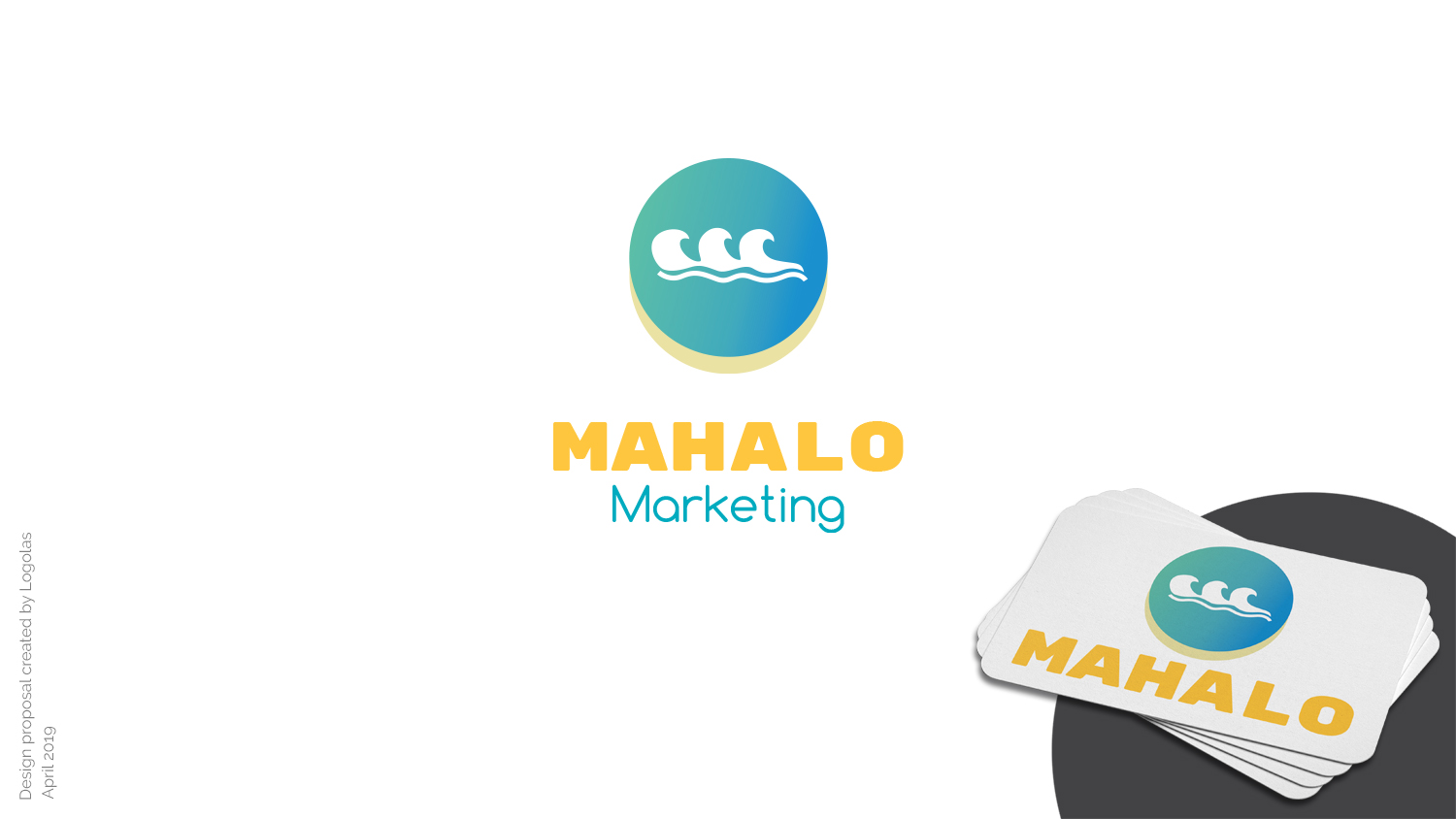 Logo Design by sunflow3r for Mahalo Marketing GmbH | Design #21444679