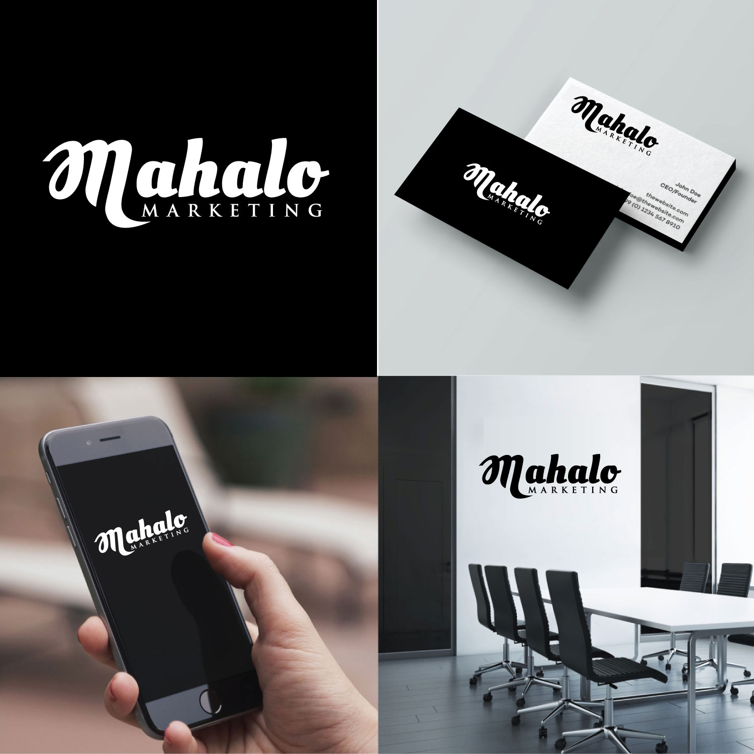 Logo Design by Juli creation for Mahalo Marketing GmbH | Design #21443534