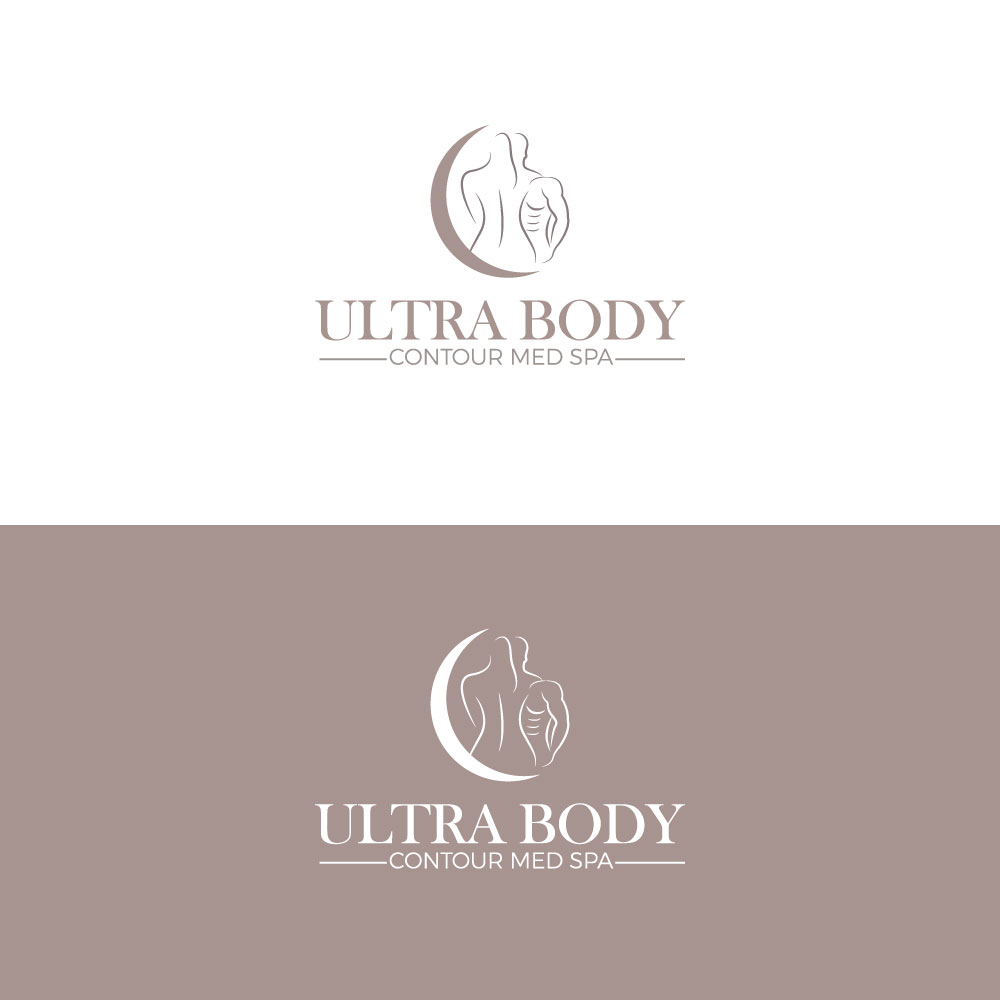 Elegant Playful Logo Design For Ultra Body Contour Med Spa By Farhad Creative Design 21453308