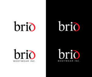 Brio in the main variant, Brio bodywear inc. for corporate communication | Logo Design by Mario