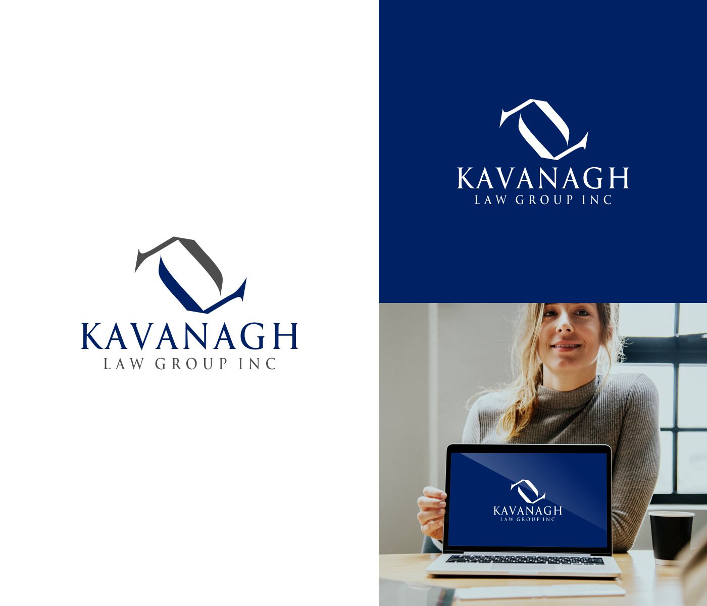 Serious, Elegant, Law Firm Logo Design for Kavanagh Law Group inc. by