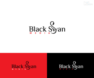  Black Swan Media  | Logo Design by Dot Design 3