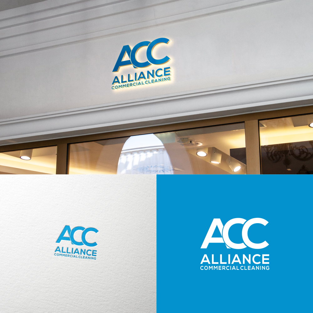 Logo Design by rinaldoajigunadi 2 for Alliance Commercial Cleaning | Design #21448773