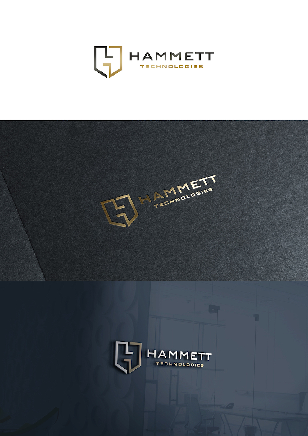Logo-Design von christianpoetoe für Hammett Technologies, LLC | Design #21521686