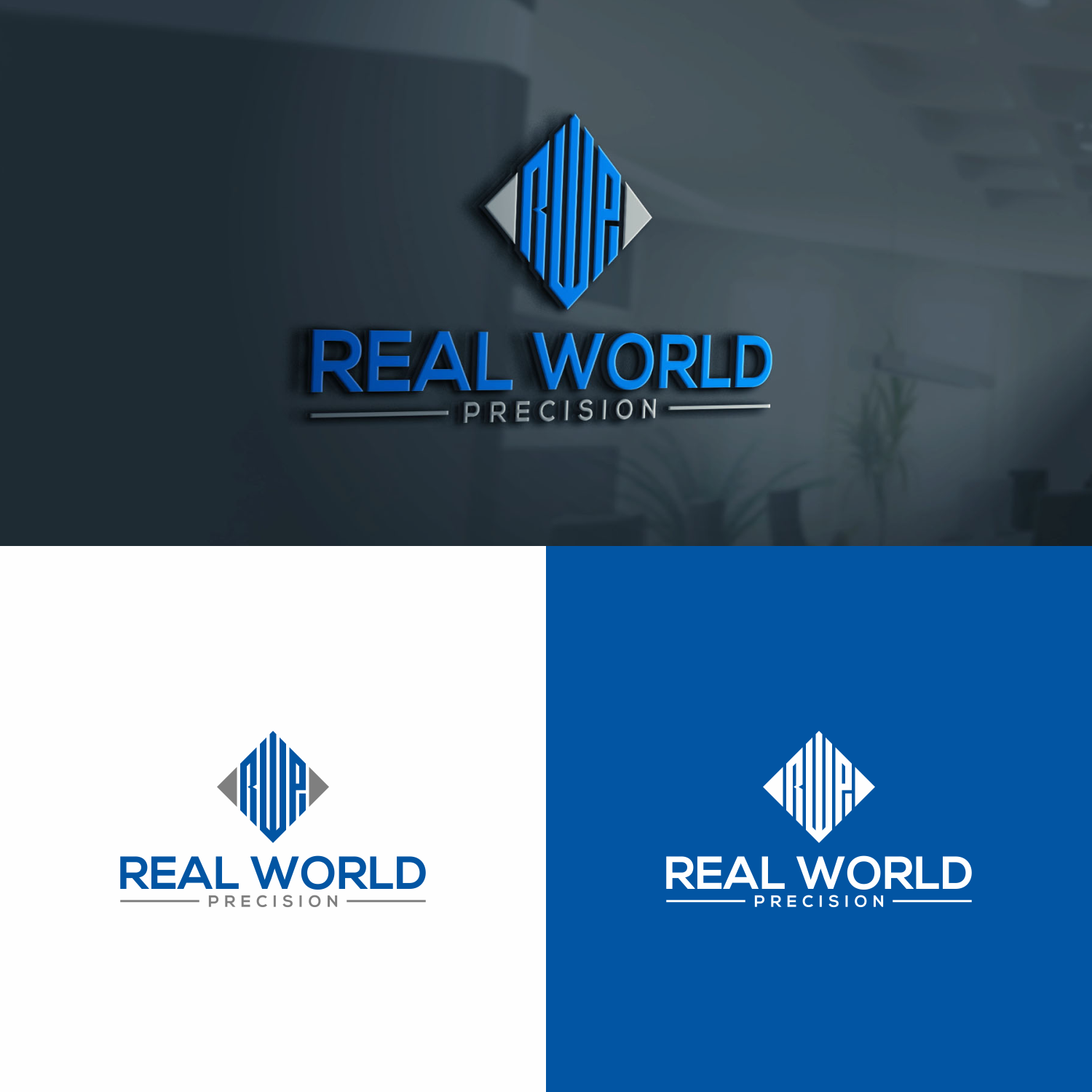 Diseño de Logo por tejo para Real World Precision | Diseño #21448819