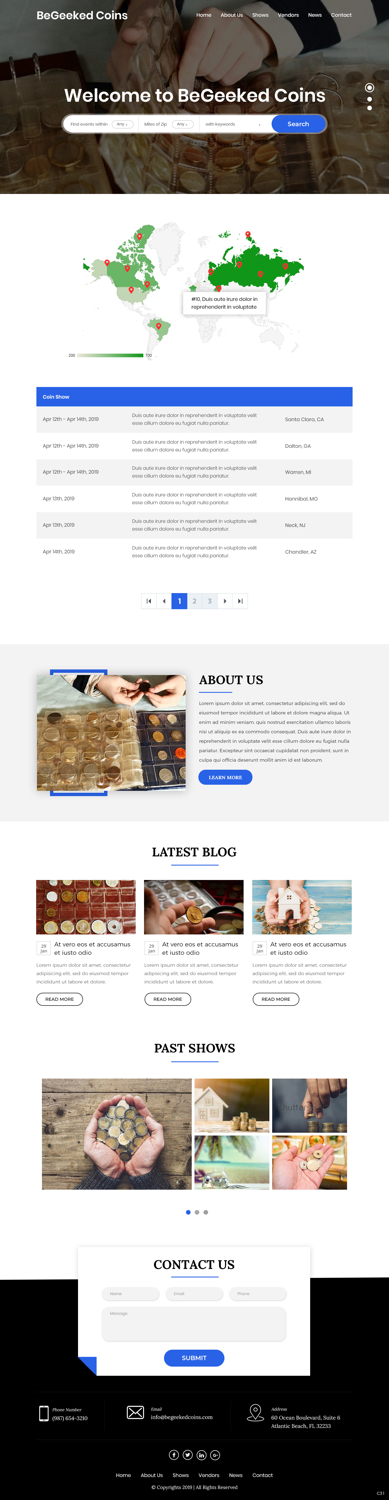 Web Design by pb for BeGeeked Labs, LLC | Design #21444160
