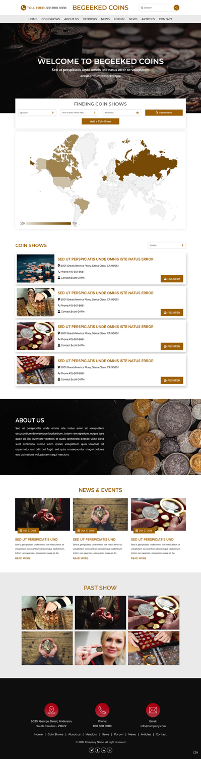 Web Design by pb for BeGeeked Labs, LLC | Design #21444161