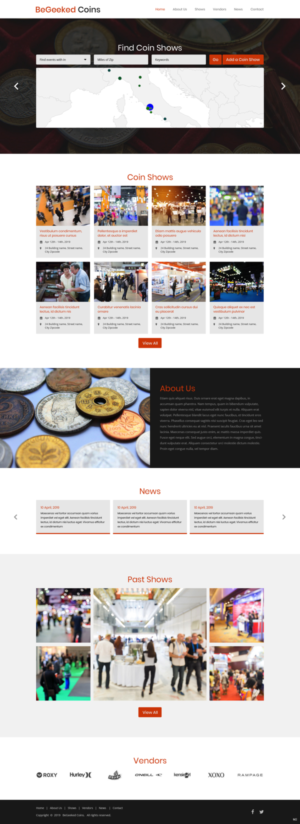 Web Design by pb for BeGeeked Labs, LLC | Design: #21444164