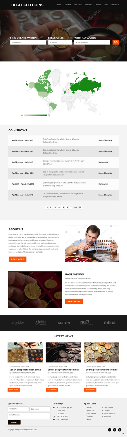 Web Design by pb for BeGeeked Labs, LLC | Design #21444282