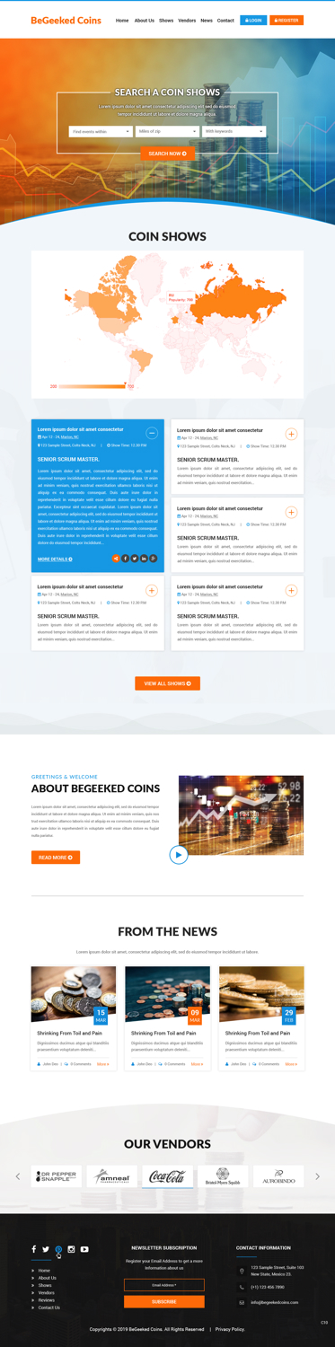 Web Design by pb for BeGeeked Labs, LLC | Design #21505298