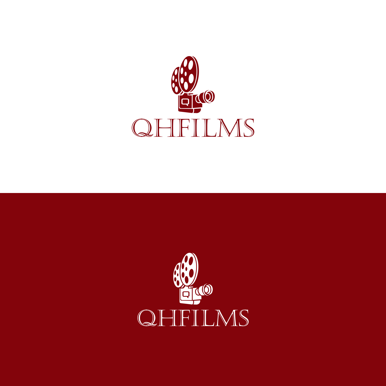 Diseño de Logo por two one para QHFILMS | Diseño #21442492