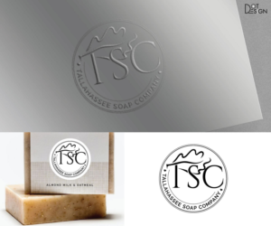 either: Tallahassee Soap company, TSC, or Tally Soap Co | Logo Design by Dot Design 3