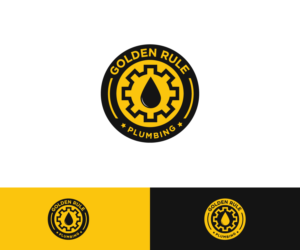 Golden Rule Plumbing  | Logo Design by larismanis
