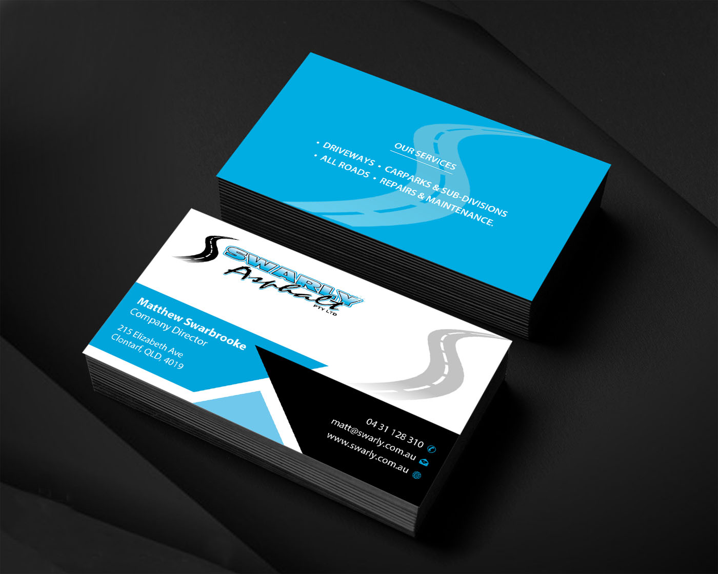 Business Card Design by Infinitive Technology for Ever grounded  | Design #21438853