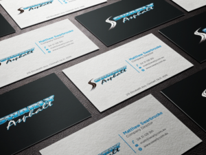 Asphalt Paving Specialists Business Cards 