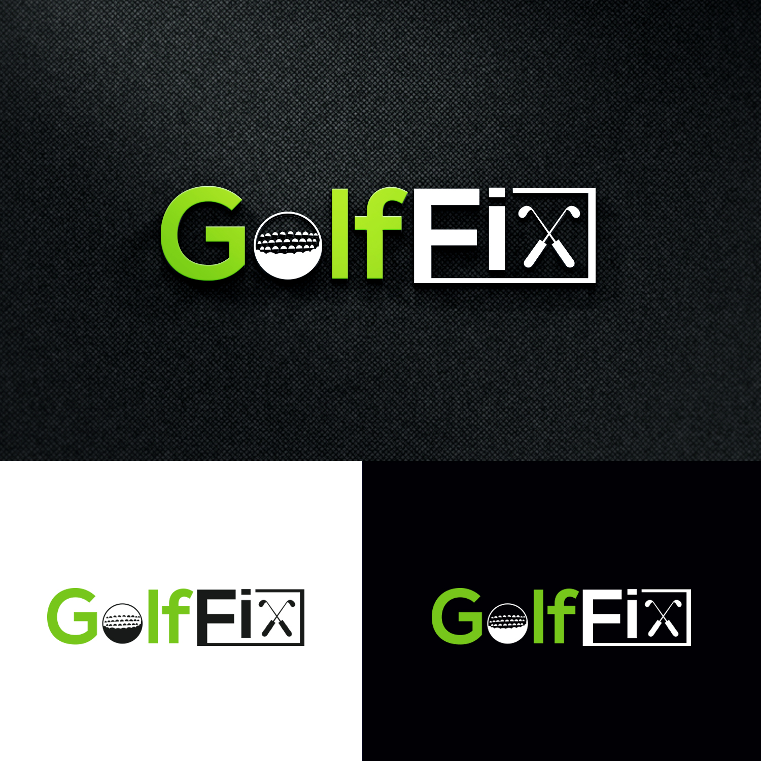 Logo Design by 2logix for Golf Fix | Design #21468811