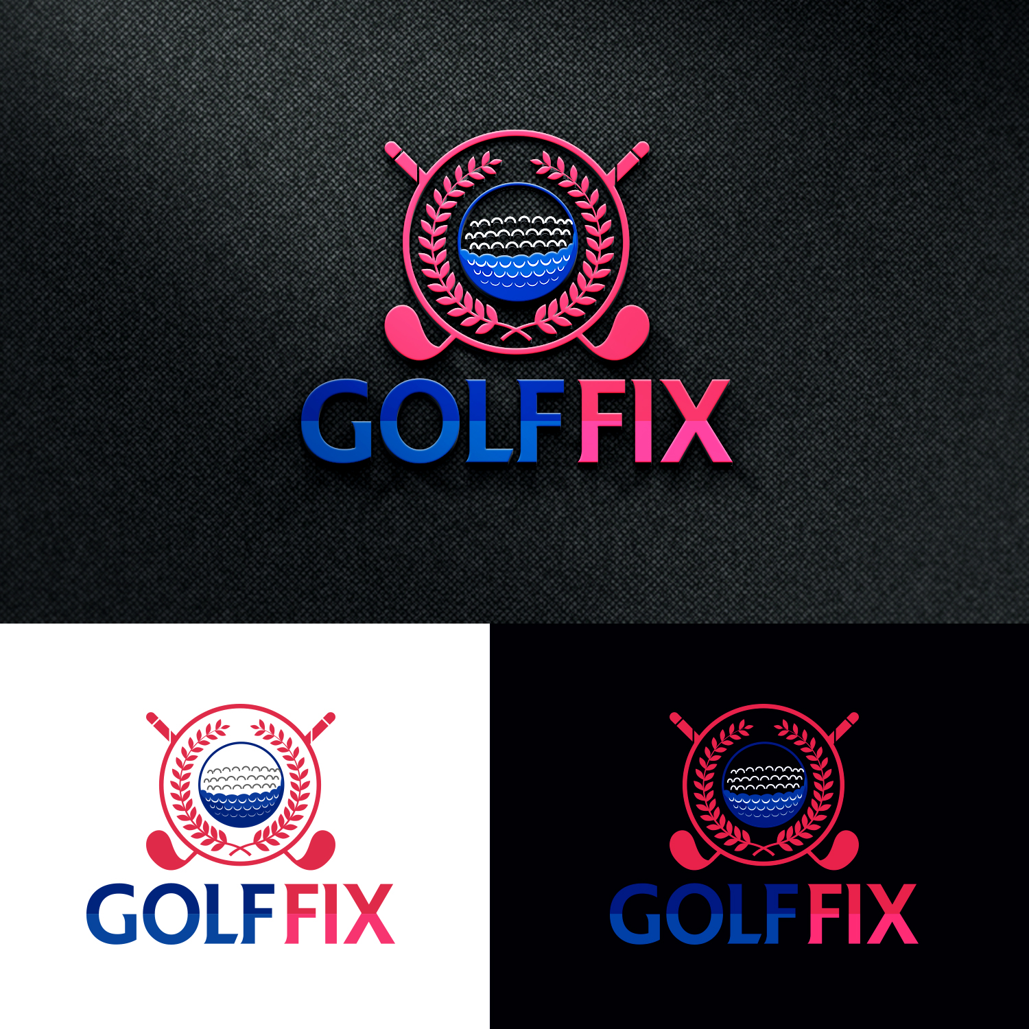 Logo Design by 2logix for Golf Fix | Design #21468812